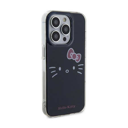 Hello Kitty IML Kitty Face - Hülle für iPhone 15 Pro Max (schwarz)