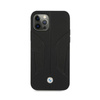 BMW Leather Perforate Sides - iPhone 12 / iPhone 12 Pro Case (black)