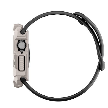 Spigen Rugged Armor V2 - Kryt pro Apple Watch 10 / 11 42 mm (Písčitá béžová)