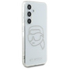 Karl Lagerfeld Strasssteinchen Karl Head Logo - Samsung Galaxy S25 Hülle (transparent)