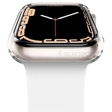 Spigen Liquid Crystal - tok Apple Watch 41 mm-es órához (átlátszó)