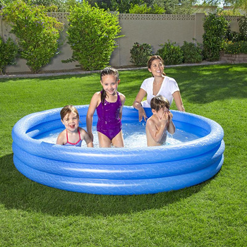 Bestway - piscine gonflable de jardin 183x33 cm (bleu)