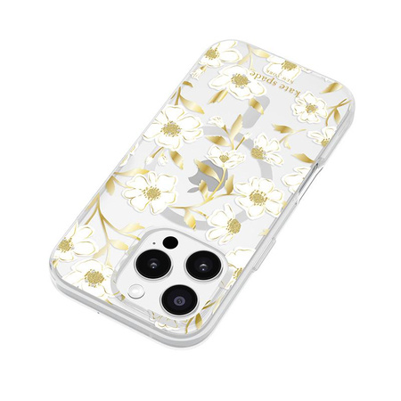 Kate Spade New York Protective Gems MagSafe - pouzdro pro iPhone 16 Pro (Sunshine Floral)