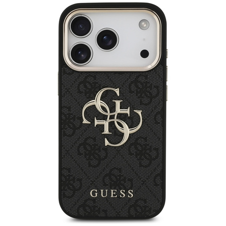 Guess 4G Big 4G Classic Logo - Case iPhone 17 Pro (Black / Gold)