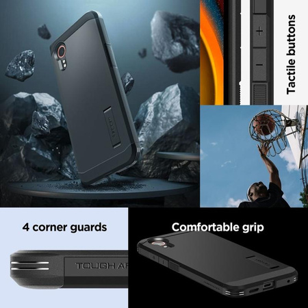 Spigen Tough Armor - Gehäuse für Samsung Galaxy XCover 7 Pro (Schwarz)