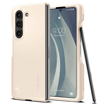 Spigen Thin Fit Pen - Gehäuse für Samsung Galaxy Z Fold 5 (Perlen Elfenbein)