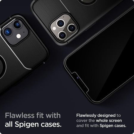 Spigen Glas.TR Slim - Szkło hartowane do iPhone 12 / iPhone 12 Pro