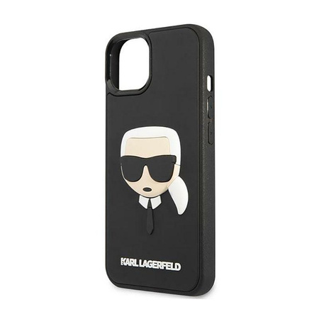 Karl Lagerfeld 3D Rubber Karl's Head - Case for iPhone 14 Plus (Black)