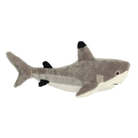Eco Nation – Plush Toy / Cuddly Blacktip Shark 38 cm Eco-Friendly