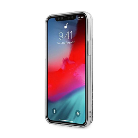 Karl Lagerfeld Liquid Glitter Choupette Fun - pouzdro pro iPhone 12 / iPhone 12 Pro (zlaté)