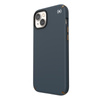 Speck Presidio2 Pro - Antibacterial iPhone 15 Plus / 14 Plus Case (Charcoal / Cool Bronze / Slate)