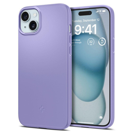 Spigen Thin Fit - Case for iPhone 15 (Purple)