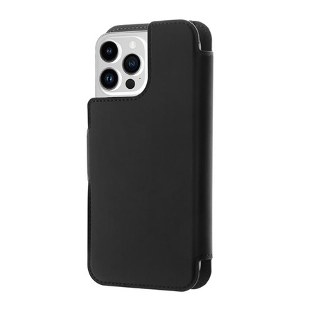 PURO Folio MagSafe Case - iPhone 14 Pro / 13 Pro Case (black)