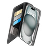 Cellularline Book Agenda - iPhone 15 tok MICROBAN bevonattal (fekete)