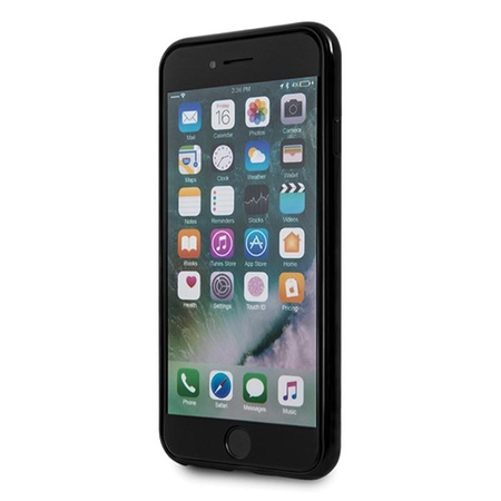 Guess Marble - Tasche iPhone SE 2020 / 8 / 7 (Schwarz)