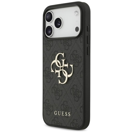 ETUI DO IPHONE 17 PRO MAX GUESS CZARNE ORYGINALNE ZE SMYCZĄ ELEGANCKIE CASE