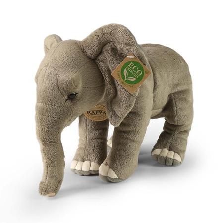 Rappa - Plyšový realistický maskot slon africký 28 cm Ekologicky šetrný