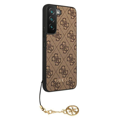 Guess 4G Charms Collection - Etui Samsung Galaxy S22 (marron)
