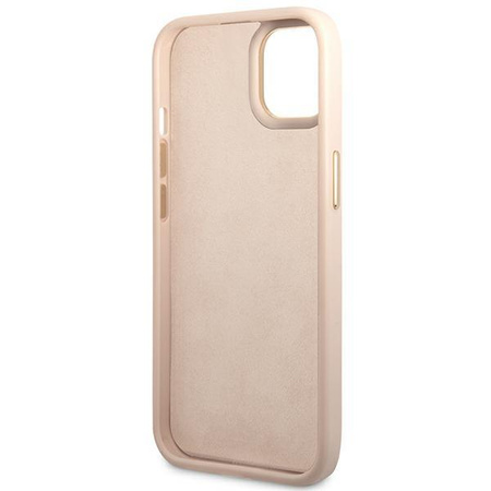 Guess 4G Metal Camera Outline Case - iPhone 14 Plus Case (Pink)