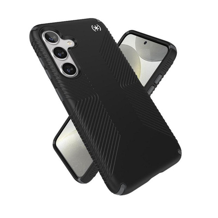 Speck Presidio2 Grip - Etui Samsung Galaxy S24 (Black/Slate Grey/White)