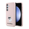 Karl Lagerfeld Silicone Choupette - Samsung Galaxy S24+ Case (Pink)