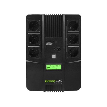 Green Cell - Zasilacz awaryjny UPS AiO 600VA 360W