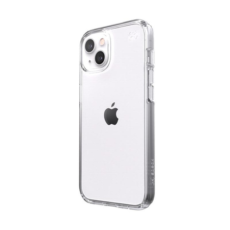 Speck Presidio Perfect-Clear - Coque pour iPhone 13 avec revêtement MICROBAN (transparent)