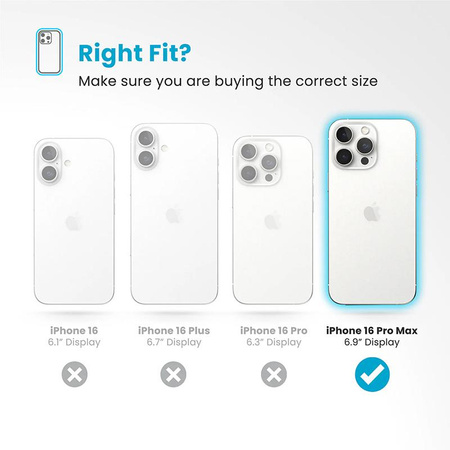 Speck Presidio2 Pro ClickLock & MagSafe - Case for iPhone 16 Pro Max (Coastal Blue / Dust Grey / White)