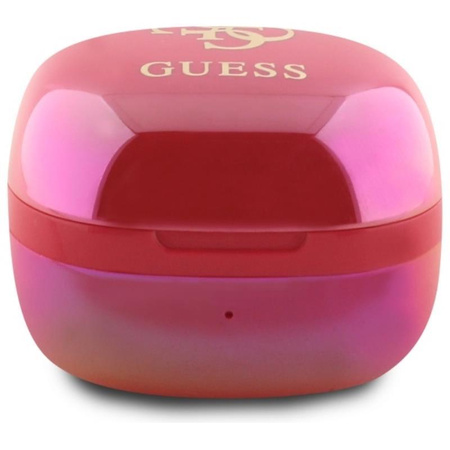 Guess 4G Printed Logo - TWS Casque Bluetooth + étui de chargement (fuchsia)