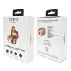 Guess Script Logo - Słuchawki Bluetooth TWS + etui ładujące (złoty)