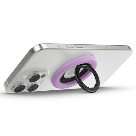 Spigen Nano Pop MagSafe telefongyűrű - Mágneses ujjtartó állvány funkcióval (Grape Purple)