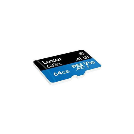 Lexar MicroSDXC - Speicherkarte 64 GB Klasse 10 UHS-I 45/95 MB/s