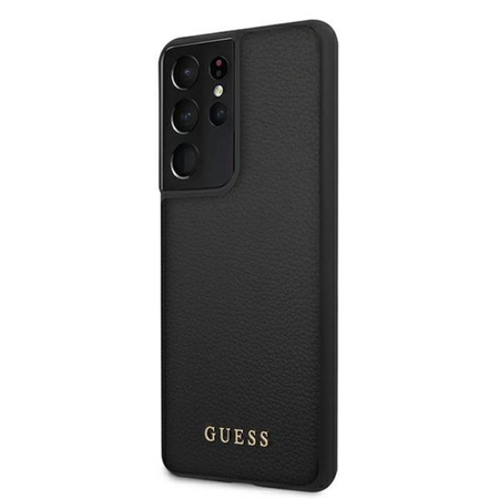 Guess Iridescent - Samsung Galaxy S21 Ultra Tasche (schwarz)