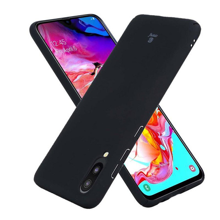 Crong Smooth Skin - Etui Samsung Galaxy A10 (czarny)
