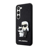 Karl Lagerfeld NFT Saffiano Karl & Choupette - Pouzdro pro Samsung Galaxy S23 (černé)