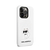 Karl Lagerfeld Silicone NFT Choupette - iPhone 14 Pro Case (white)