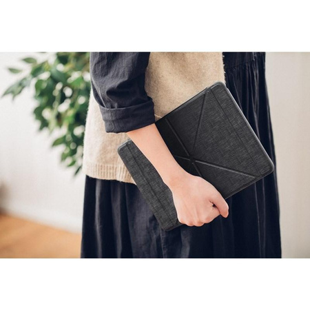 Moshi VersaCover - Etui origami iPad 10.2" (2021 / 2020 / 2019) (Metro Black)