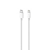 Puro Plain - Propojovací kabel USB-C na Lightning MFi 2 m (bílý)
