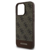 Guess 4G Bottom Stripe - iPhone 16 Pro Max Tasche (braun)