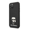 Karl Lagerfeld Saffiano with Pin Ikonik - pouzdro pro iPhone 11 Pro (černé)