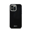 DKNY Liquid Silicone Small Metal Logo MagSafe - iPhone 15 Pro Max Case (black)