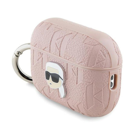 Karl Lagerfeld Monogram Karl Head - pouzdro AirPods Pro 2 (růžové)