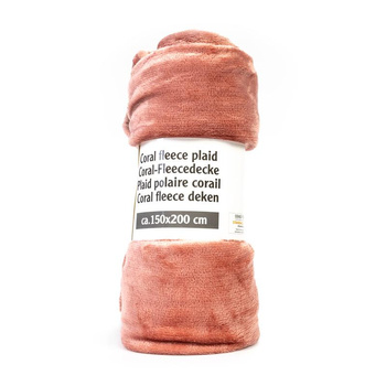 Couverture 150x200cm (corail)