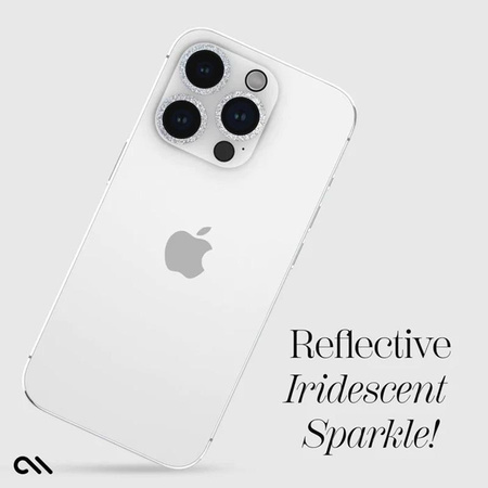 Case-Mate Sparkle Lens Protector - Camera Protection Glass for iPhone 15 Pro / iPhone 15 Pro Max (Twinkle)