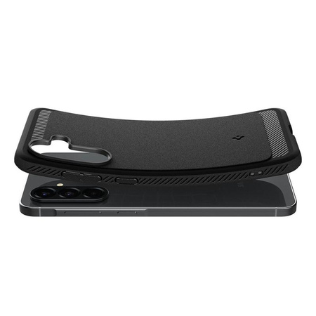 Spigen Rugged Armor - Etui pour Samsung Galaxy A56 5G (Noir mat)