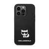 Karl Lagerfeld Choupette Body - pouzdro pro iPhone 14 Pro Max (černé)