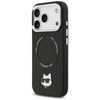 Karl Lagerfeld Choupette Pin MagSafe - Case iPhone 17 Pro Max (black)