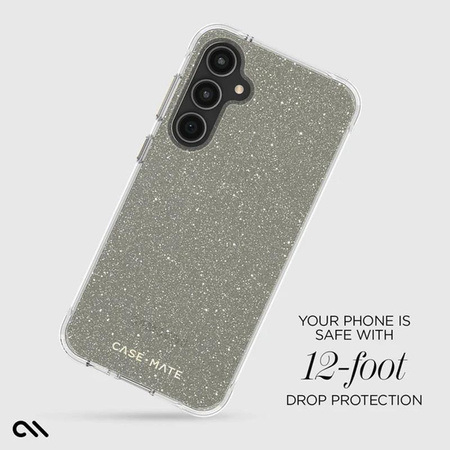 Case-Mate Sheer Crystal - Etui Samsung Galaxy S23 FE 5G (Gold)