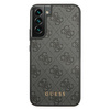 Guess 4G Metal Gold Logo - Etui Samsung Galaxy S22+ (szary)