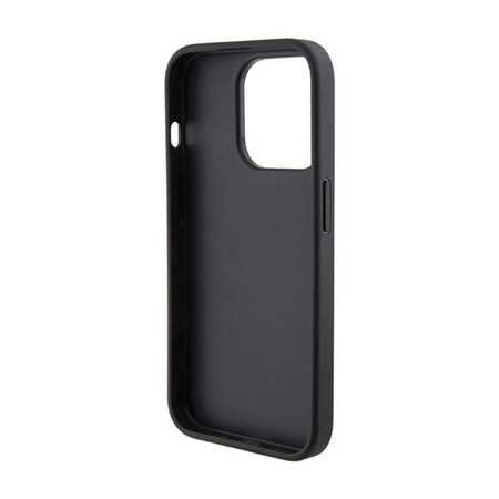 Karl Lagerfeld Quilted K Pattern - iPhone 15 Pro Case (black)